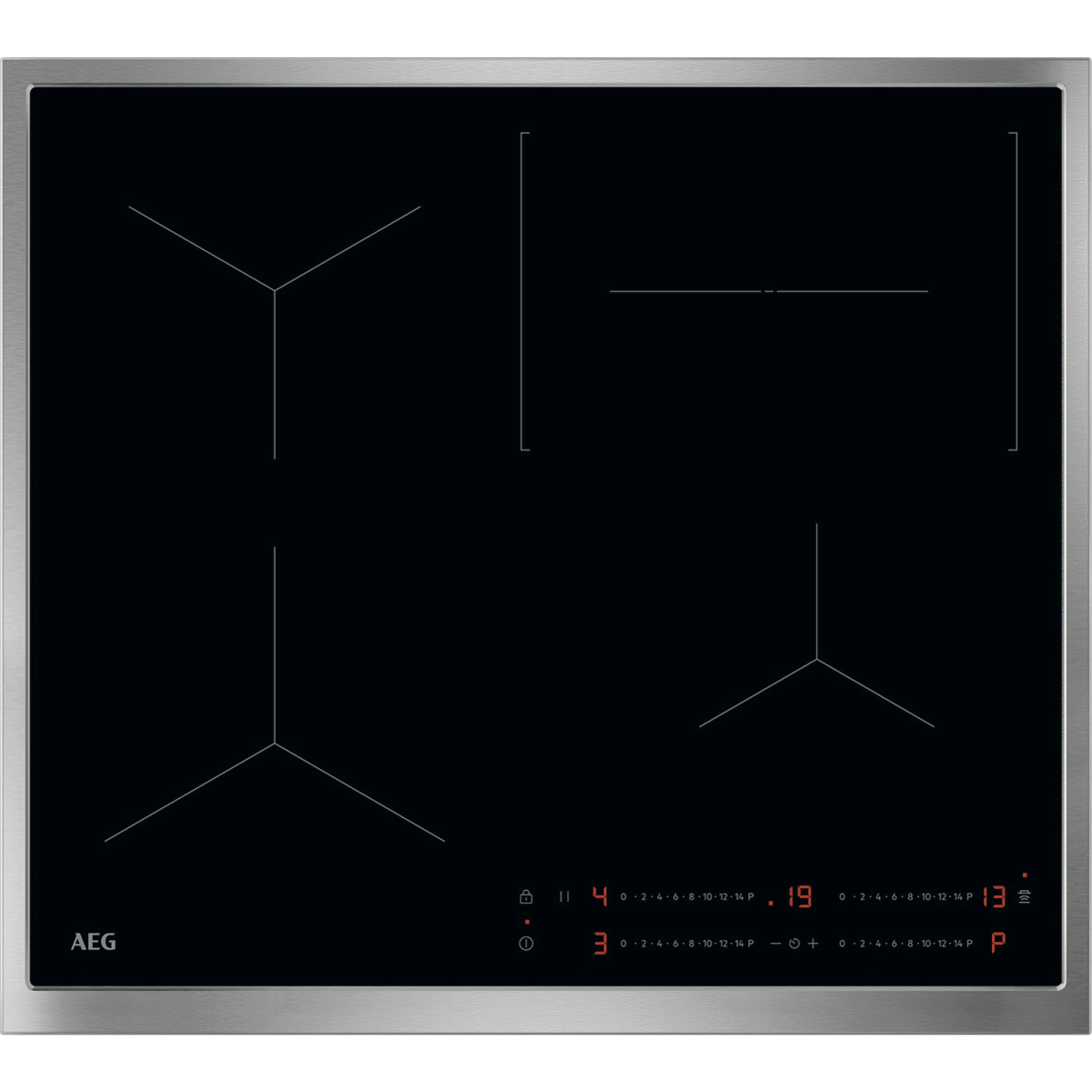 AEG 5000 Induktion / Autarkes Induktionskochfeld / Hob²Hood / 60 cm TO64IC00XB