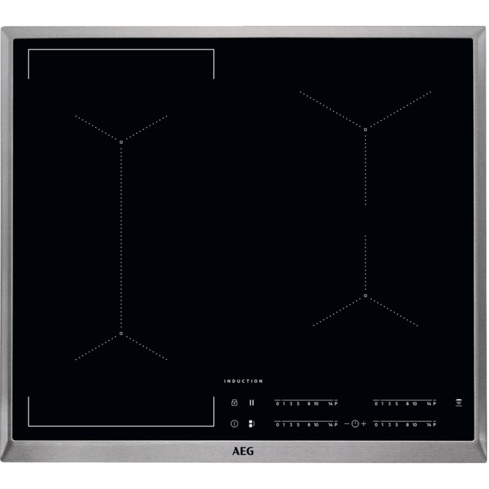 AEG 6000 Flex / Autarkes Induktionskochfeld / Hob²Hood / 60 cm IKE64441XB