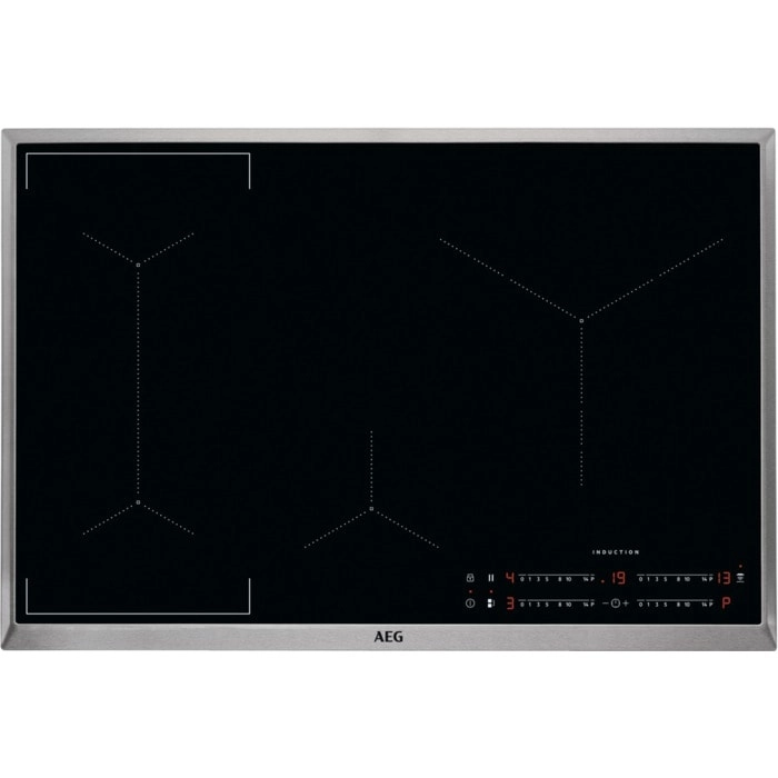 AEG 6000 Flex / Autarkes Induktionskochfeld / Hob²Hood / 80 cm IKE8444SXB