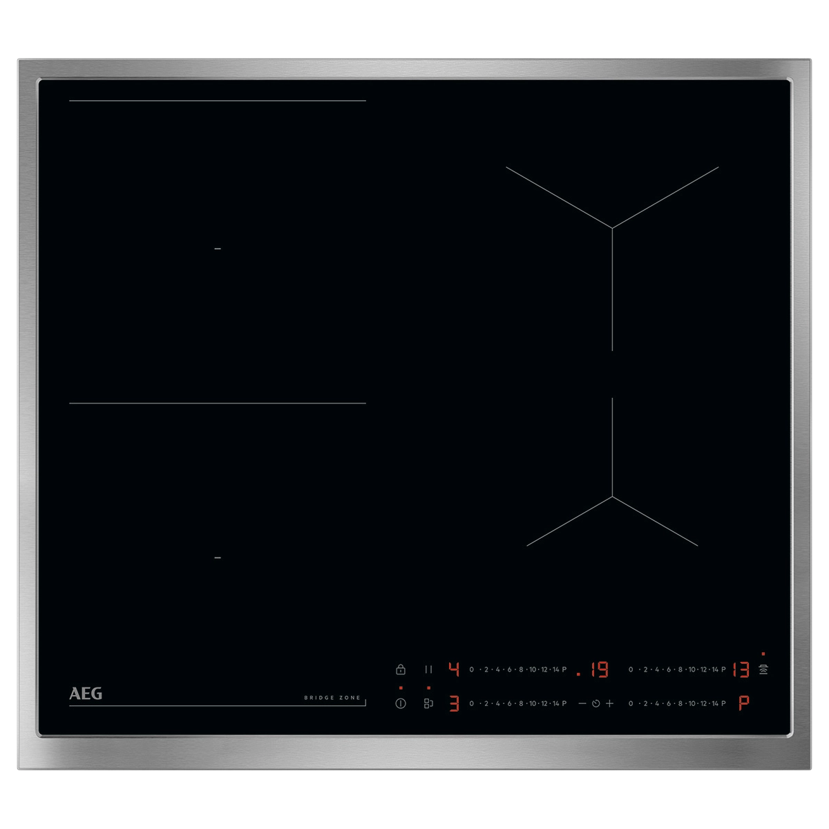 AEG 6000 Flex / Autarkes Induktionskochfeld / Hob²Hood / 60 cm TO64IB0FXB