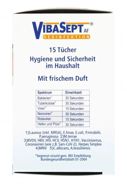 VibaSept Hygiene Tücher desinfizierend