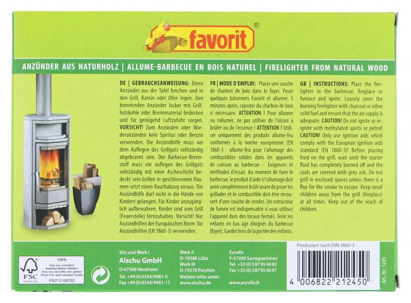 Favorit Grill- & Kaminanzünder