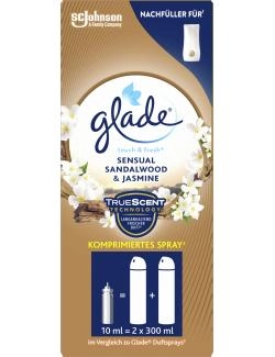 Glade Touch & Fresh Minispray Nachfüller Sensual Sandelholz & Jasmin