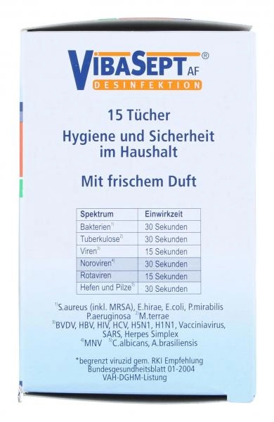 VibaSept Hygiene Tücher desinfizierend