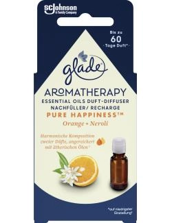 Glade Aromatherapy Essential Oils Duft-Diffuser Pure Happiness Nachfüller Orange