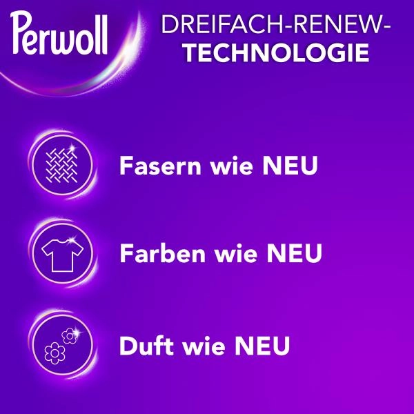 Perwoll Color Flüssig-Waschmittel renew