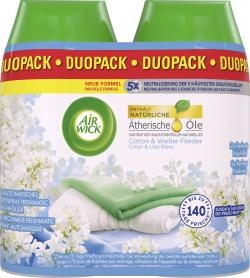 Air Wick Freshmatic Nachfüller Duopack Cotton & Weißer Flieder