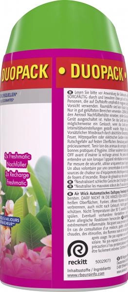 Air Wick Freshmatic Nachfüller Duopack Sommervergnügen