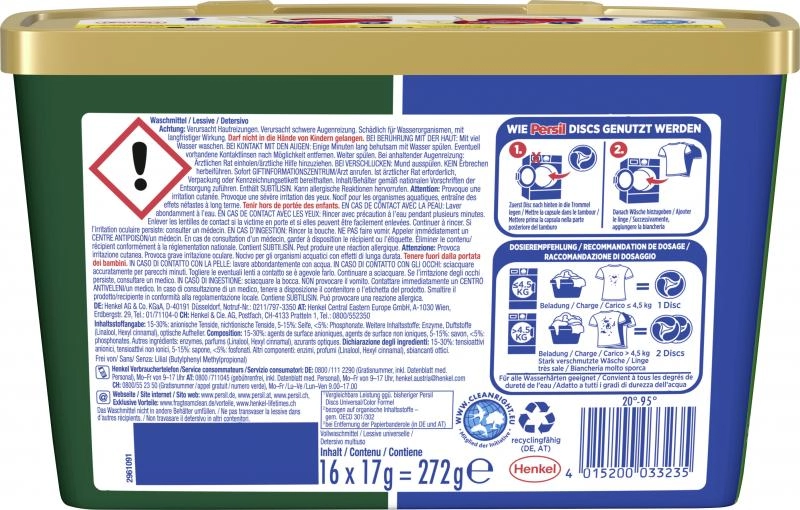 Persil 4in1 Discs Universal