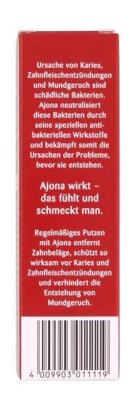 Ajona medizinische Zahncreme