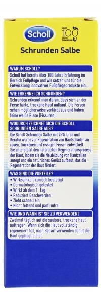 Scholl Schrunden Salbe