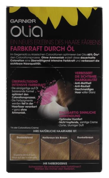 Garnier Olia Dauerhafte Haarfarbe 7.0 mittelblond