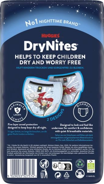 Huggies DryNites Pyjama Pants Boy 17-30kg