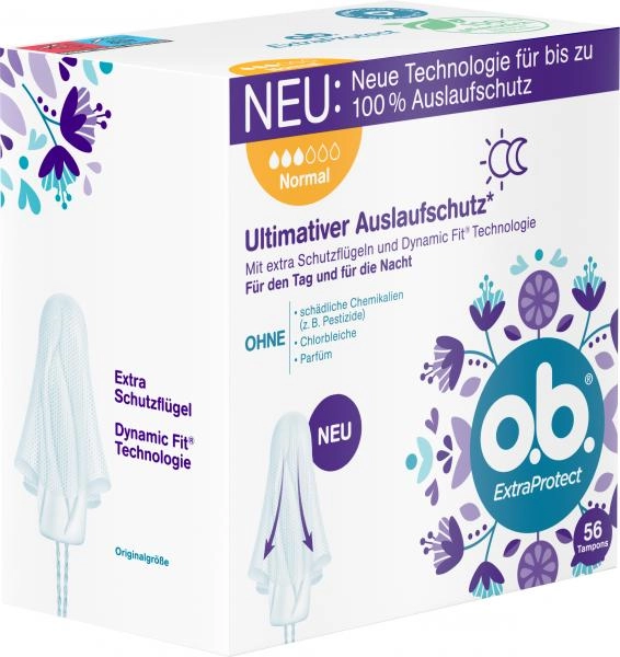 O.b. Extra Protect Normal Tampons