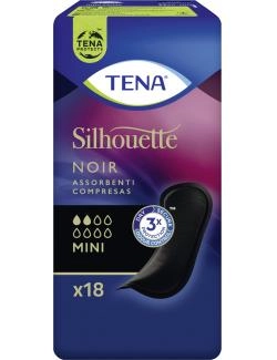 Tena Silhouette Noir Slipeinlagen Mini