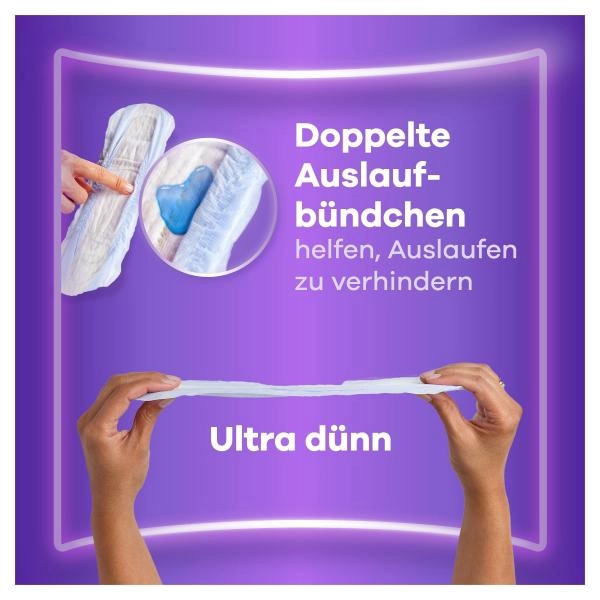 Always Discreet Inkontinenz-Einlagen Long bei Blasenschwäche Monatspaket