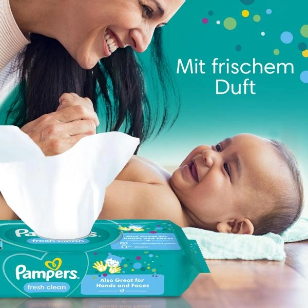 Pampers Fresh Clean Feuchttücher