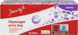 Jeden Tag Slipeinlagen Extra Lang