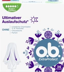 O.b. Extra Protect Super+ Comfort Tampons