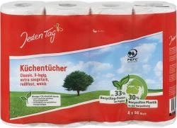 Jeden Tag Küchentücher Classic 3-lagig