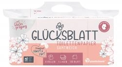 Glücksblatt Toilettenpapier 4-lagig