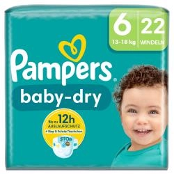 Pampers Baby Dry Gr. 6, 13kg-18kg