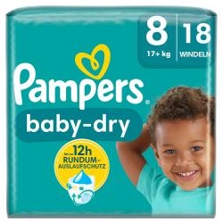 Pampers Baby Dry Gr. 8, 17+kg