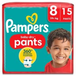 Pampers Baby Dry Pants Gr. 8, 19+kg