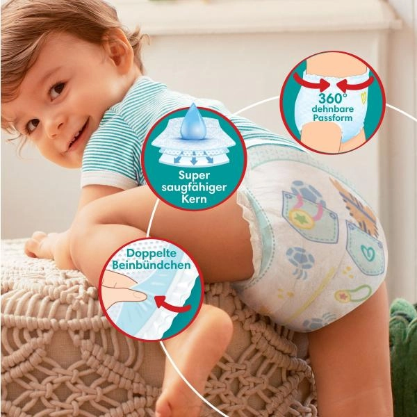 Pampers Baby Dry Pants Gr. 8, 19+kg