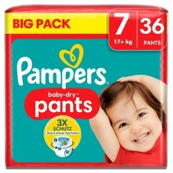 Pampers Baby Dry Pants Gr. 7, 17+kg