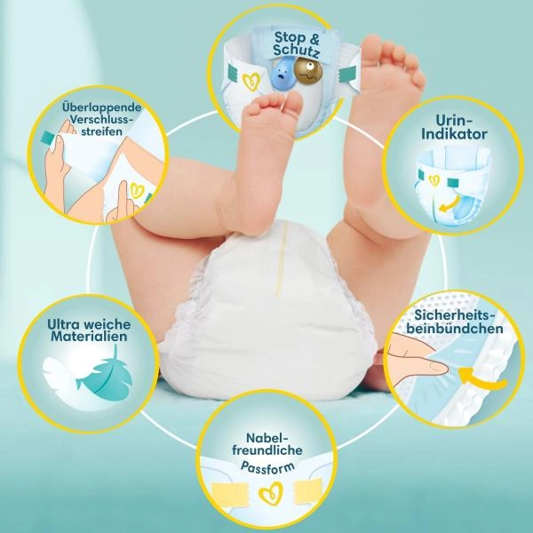 Pampers Premium Protection Gr. 2, 4kg-8kg