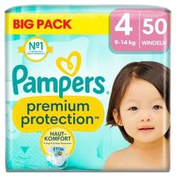 Pampers Premium Protection Gr. 4, 9kg-14kg