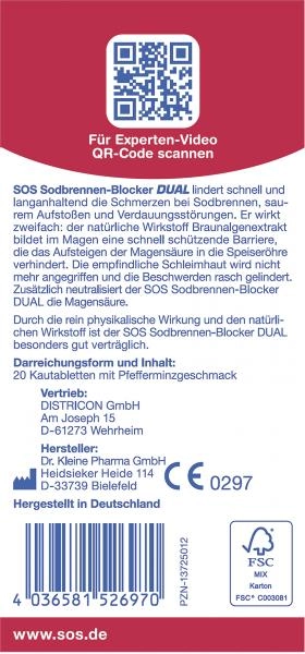 SOS Sodbrennen-Blocker Dual