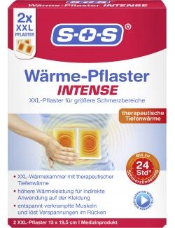 SOS Wärme-Pflaster Intense XXL-Größe