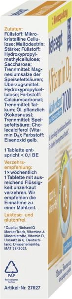 Tetesept Vitamin D3 7000 Wochendepot