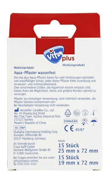 Vita plus Aqua-Pflasterstrips Wasserfest