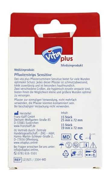 Vita plus Pflasterstrips Sensitive