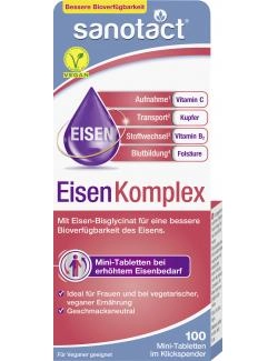 Sanotact Eisen Komplex Mini Tabletten im Spender