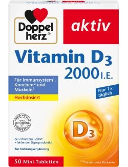 Doppelherz aktiv Vitamin D3 2000 i.E.