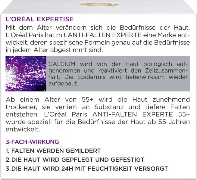 L'Oréal Anti-Falten Experte 55+ Calcium