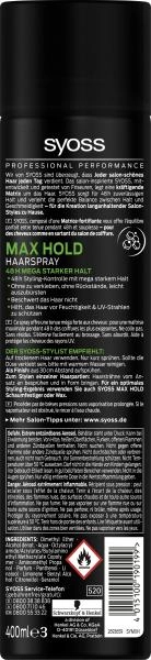 Syoss Max Hold Haarspray mega stark