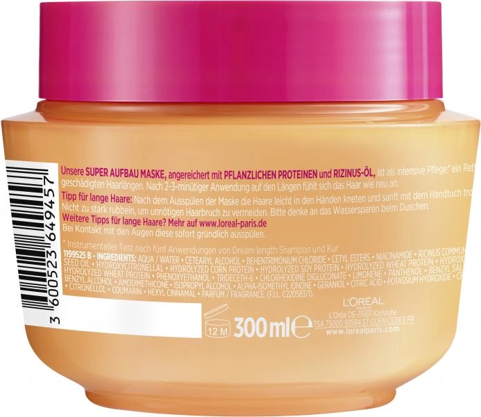 L'Oréal Elvital Dream Length Super Aufbau Maske