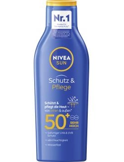 Nivea Sun Schutz & Pflege Sonnenmilch LSF 50+