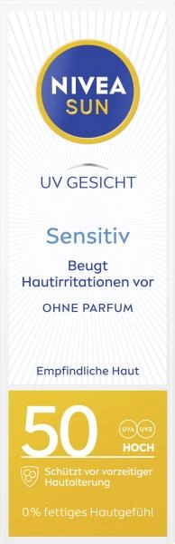 Nivea Sun UV Gesicht Sensitiv LSF 50