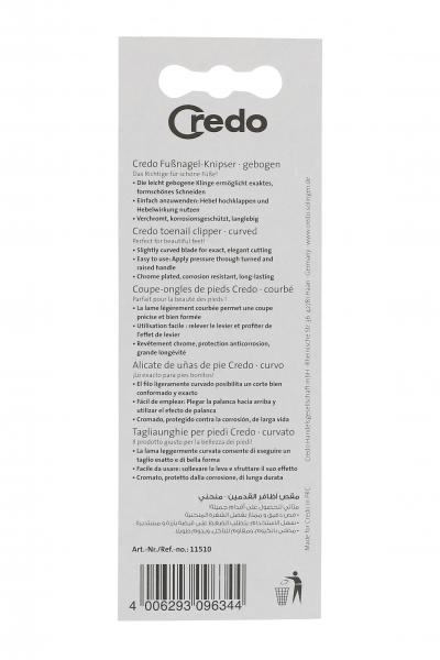 Credo Fußnagel-Knipser gebogen 82mm