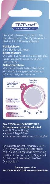 Testa med Schwangerschafts Frühtest