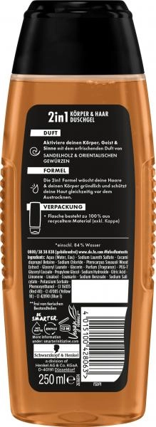 Fa Men Dark Passion 2in1 Körper & Haar Duschgel