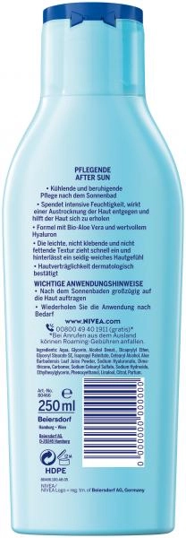 Nivea Sun Pflegende After Sun mit Bio Aloe Vera & Hyaluron