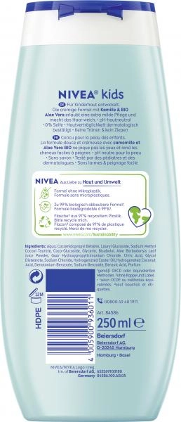 Nivea kids 3in1 Duschgel, Shampoo & Spülung