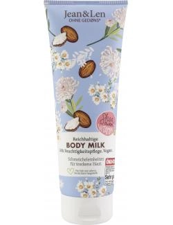 Jean & Len Reichhaltige Body Milk Sheabutter & Vitamin E